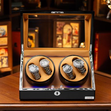 Світлий дизайн шкатулки для годинника фото