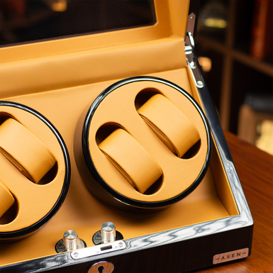 Дерев'яний бокс для годинника фото