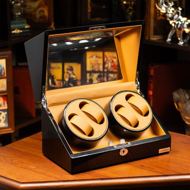 Зворотній бік кейсу для підзаводу годинників фото