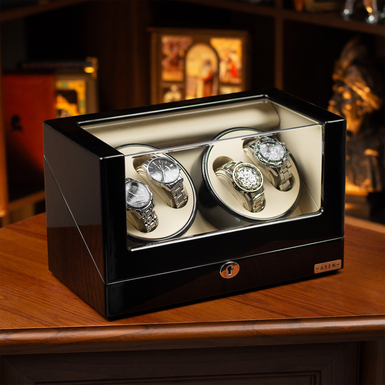 Дерев'яний кейс для годинника фото