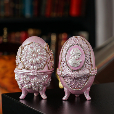набор пасхальных яиц-шкатулок фото