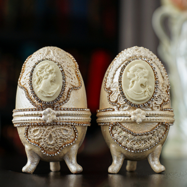 пасхальные яйца из глины фото