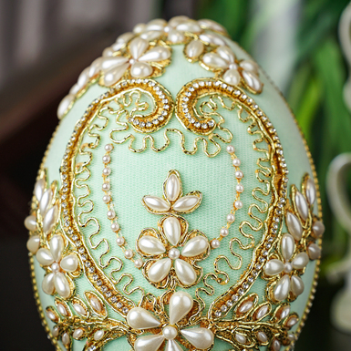 пасхальное яйцо с декором фото