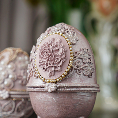 шкатулка в виде яйца фото