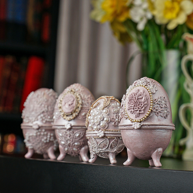 набор пасхальных яиц-шкатулок фото