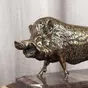 wow відео Бронзова статуетка ручної роботи "Дикий Кабан"