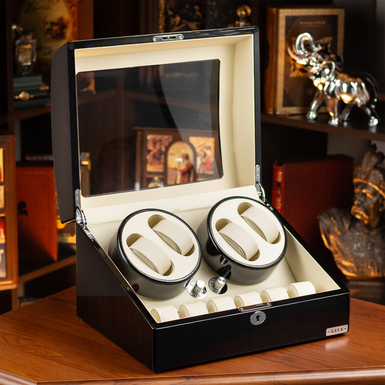 черная шкатулка для часов фото