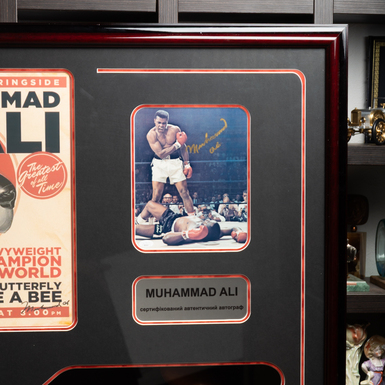 автограф на фото фото