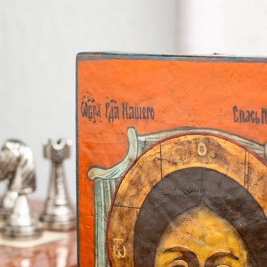 wow video Стародавня ікона Спаса Нерукотворного останньої чверті 19 століття, Харківська область