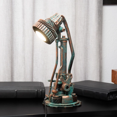 17_wow video Металева лампа "Lumetall" (35 см) від Hisoshi art Studio