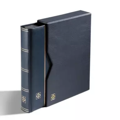 wow video Альбом для марок з LEFA шкіри "Cascade" у футлярі (32 листка)