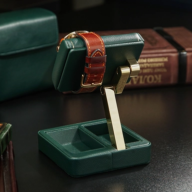 wow video Подставка для часов "British Racing Single" (green) от Wolf