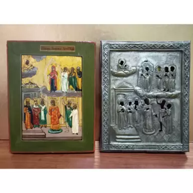 wow video Стародавня ікона Покрови Пресвятої Богородиці останньої чверті 19 століття