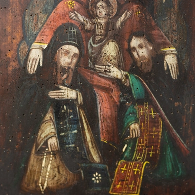 wow video Старовинна українська народна ікона Печерської Божої Матері останньої чверті 19 століття