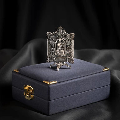 wow video Настільна мала ікона "Спас"