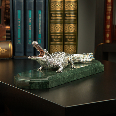 авторская статуэтка крокодил фото