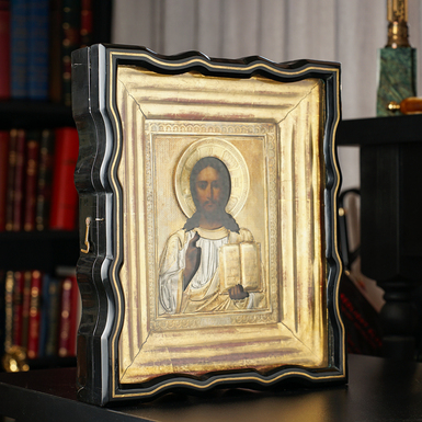 купити срібну ікону у магазині подарунків фото