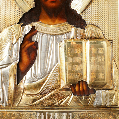 значок у срібному окладі фото