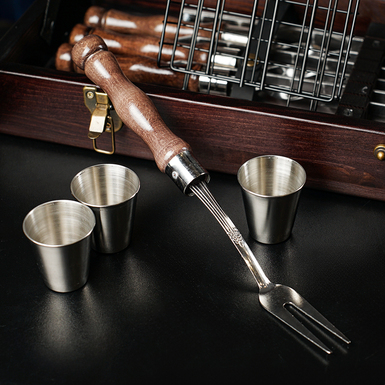 набор шампуров фото