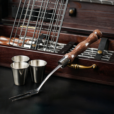 набор в деревянном кейсе фото