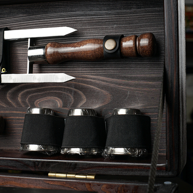 набор с деревянным ручками фото