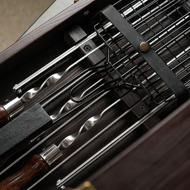 якісний набір шампурів фото