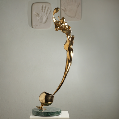 Скульптура "Сплеск. Cognac Jazz" фото 1