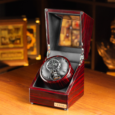 Елегантна шкатулка для транспортування годинників фото