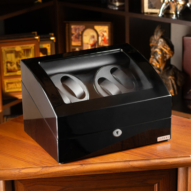 Двойная автоматическая шкатулка для часов фото