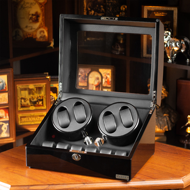 Элегантная шкатулка для транспортировки часов фото