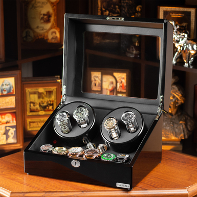 Ручная шкатулка для хранения часов фото