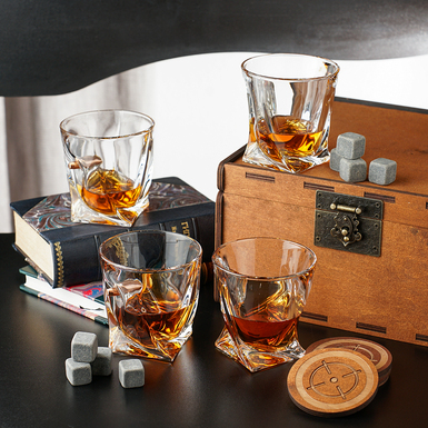 набір для віскі "Leo 4" із 4 склянок фото