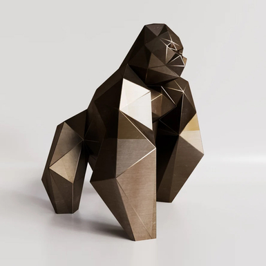 скульптура зі сталі фото