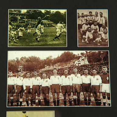 автограф у декоративній рамі фото