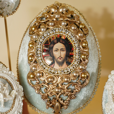 Easter egg pattern photo