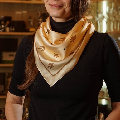 купити хустку з натурального шовку фото