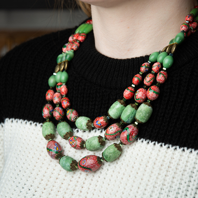 декор ожерелья фото