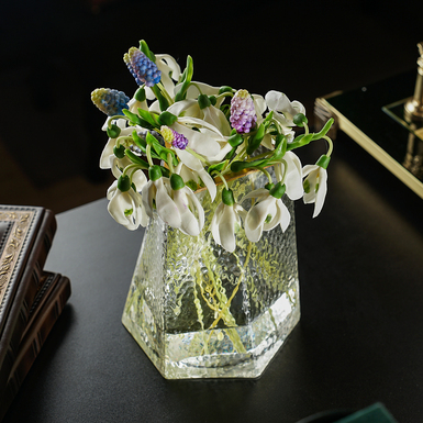 купити порцеляновий букет квітів фото 1