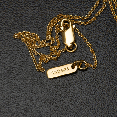 позолоченная цепочка фото 1