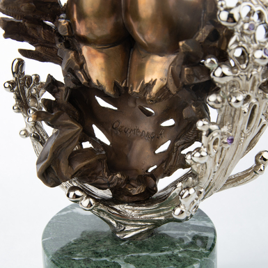 купити статуетку з бронзи та срібла фото 1
