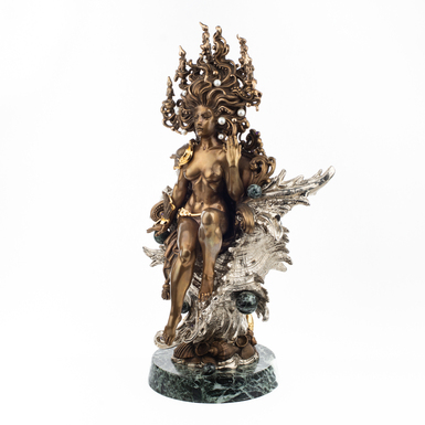 Статуетка "Володарка морів" з бронзи фото 1