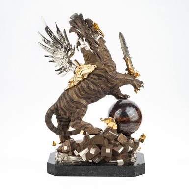 Бронзова скульптура Тигр від братів Озюменків фото 1