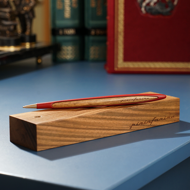 71_ручка з дерев'яною підставкою фото 1