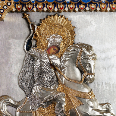 cd_Ікона з посрібленням фото 1