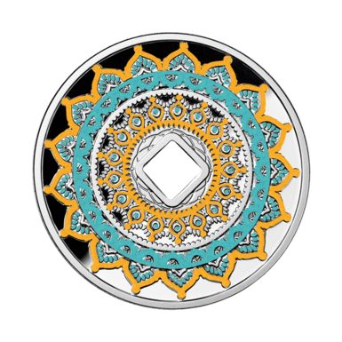 серебряная монета фото