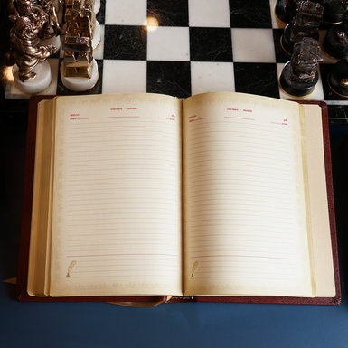 Розворот блокнота фото