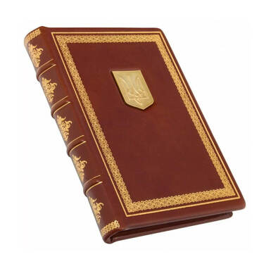 Блокнот з гербом України фото