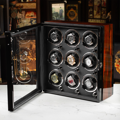 скринька для годинника з прозорою кришкою фото