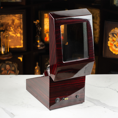 скринька для годинника з прозорою кришкою фото 1