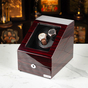 скринька для годинника зі шкіряною оббивкою фото 1